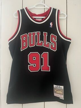 Dennis Rodman Chicago Bulls Mitchell & Ness Classics NBA Swingman Jersey